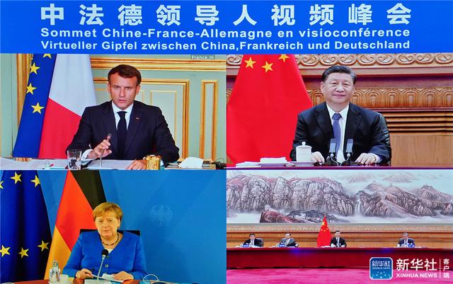 扬州凤鸣电缆：国家主席习近平5日晚在北京同法国总统马克龙、德国总理默克尔举行视频峰会