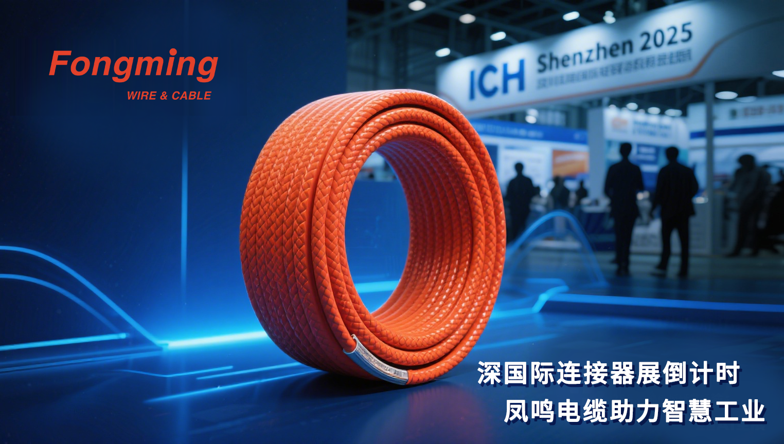 深国际连接器展倒计时！凤鸣电缆特种线缆解决方案助力智慧工业