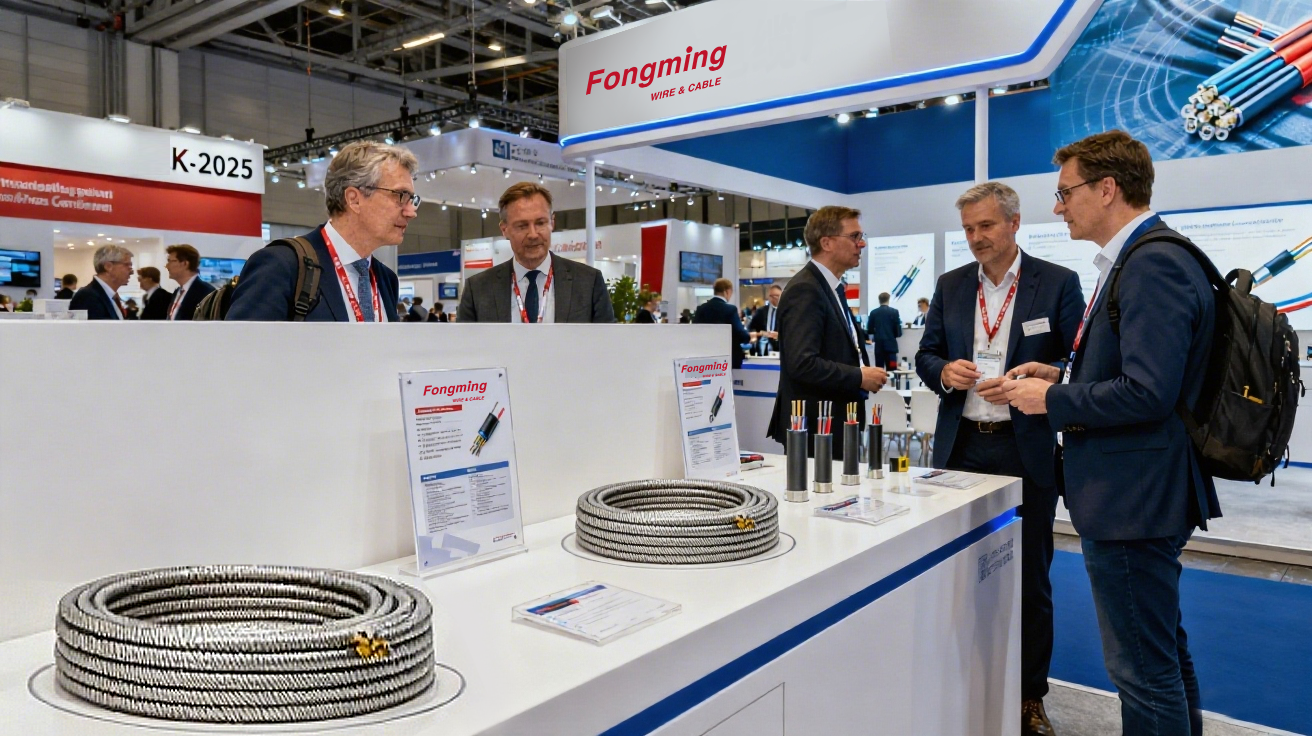 K Show 2025：见证凤鸣电缆耐高温电线重新定义工业韧性